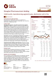 1Q18 results: manufacturing segment beats, distribution unit in line