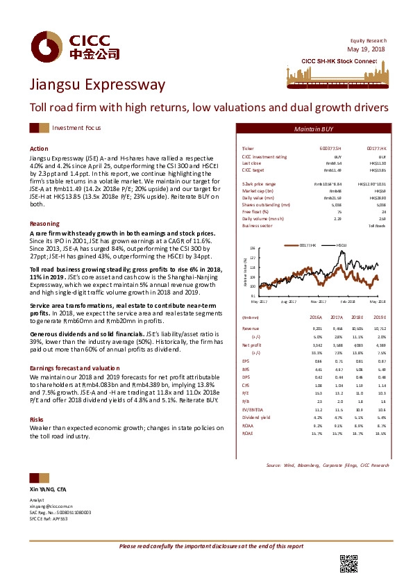 Toll road firm with high returns, low valuations and dual growth drivers
