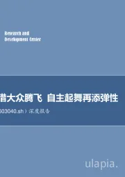 深度报告：冷锻龙头借大众腾飞 自主起舞再添弹性