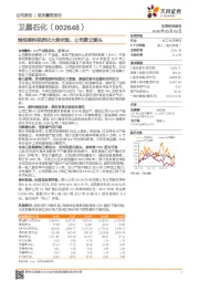 烯烃原料轻质化大势所趋，公司勇立潮头