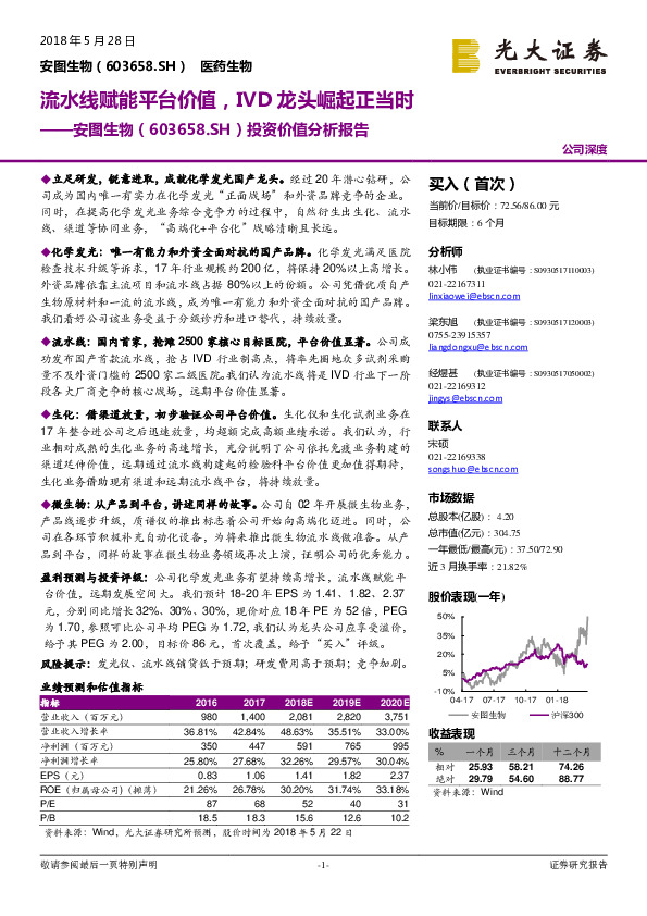 投资价值分析报告：流水线赋能平台价值，IVD龙头崛起正当时
