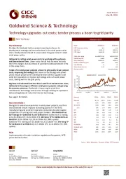 Technology upgrades cut costs; tender process a boon to grid parity