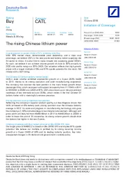 The rising Chinese lithium power