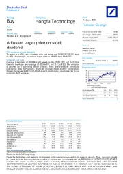 Adjusted target price on stock dividend