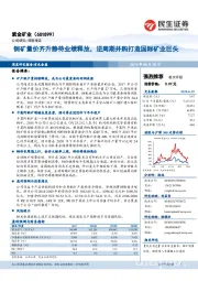 铜矿量价齐升静待业绩释放，逆周期并购打造国际矿业巨头