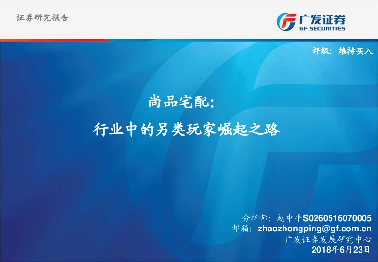 行业中的另类玩家崛起之路