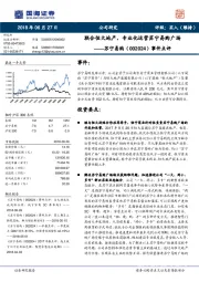 事件点评：联合恒大地产，专业化运营苏宁易购广场