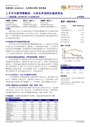 公司动态点评:上半年业绩预增翻倍,大股东承诺股权激励保底