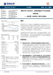 事件点评报告：涤纶车用工业丝龙头，拟规划越南扩产开启后续成长新征程