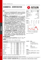 估值重塑开启，老树新花逐步绽放