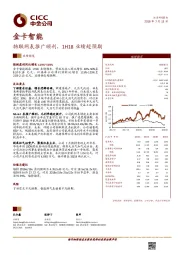 物联网表推广顺利，1H18业绩超预期