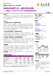 2018年半年报业绩预告点评:全球农化市场景气上行,看好公司长远发展