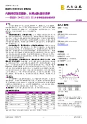 2018年中报业绩快报点评：内销持续强劲增长，长期成长路径清晰