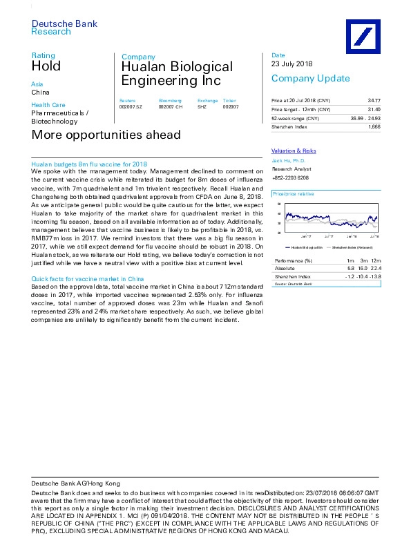 More opportunities ahead