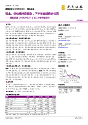 2018年中报点评:稀土、锆价格持续看涨,下半年业绩确定性高