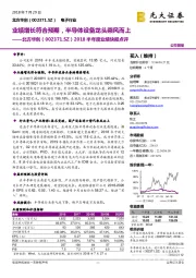 2018半年度业绩快报点评：业绩增长符合预期，半导体设备龙头乘风而上