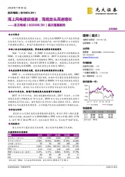 首次覆盖报告:海上风电建设提速,海缆龙头高速增长