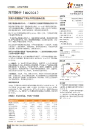 消费升级差异化下再论洋河的竞争优势