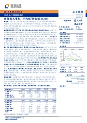 销售稳定增长、拿地额/销售额56.35%