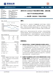 中报点评报告：涤纶车用工业丝龙头中期业绩符合预期，拟规划越南扩产开启后续成长新征程