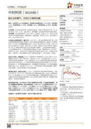 玻纤业务景气，风电叶片期待回暖