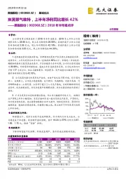 2018年半年报点评：炭黑景气维持，上半年净利同比增长42%