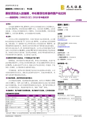 2018年中报点评：募投项目进入放量期，中长期享功率器件国产化红利