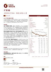 业绩尚处于低谷，期待CVT25上量