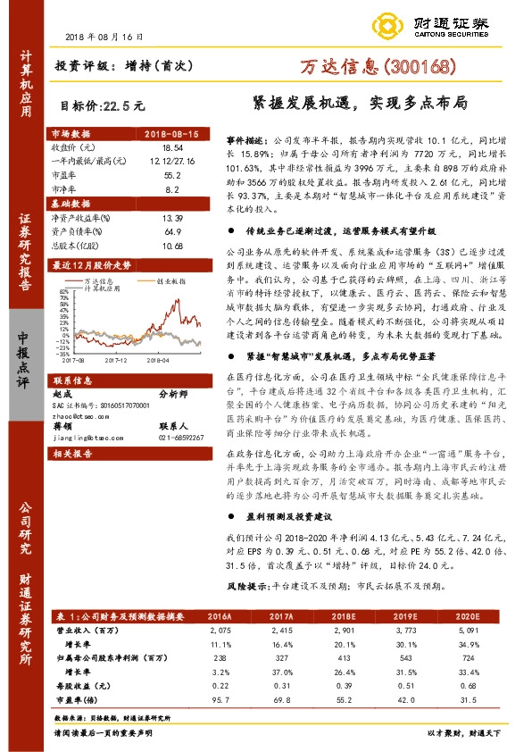 紧握发展机遇，实现多点布局