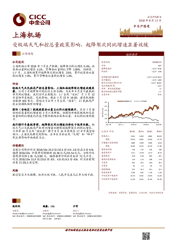 受极端天气和控总量政策影响，起降架次同比增速显著放缓