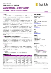 2018年中报点评:云业务持续高增长,研发投入大幅提升