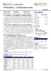 半年报业绩承压，公司积极开拓国内外市场