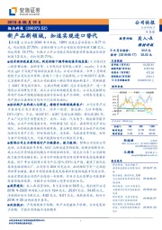 新产品新领域,加速实现进口替代