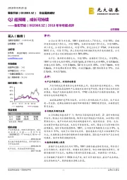 2018年半年报点评：Q2超预期，成长可持续