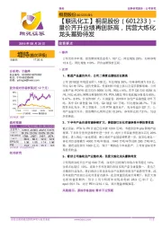 【联讯化工】桐昆股份-量价齐升业绩再创新高,民营大炼化龙头蓄势待发