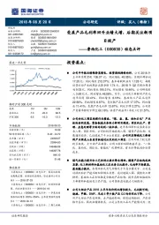 动态点评:受益产品毛利率回升业绩大增,后期关注新项目投产