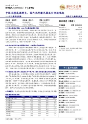 中小盘信息更新：中报业绩高速增长，国内光纤激光器龙头快速崛起