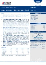 2018年中报点评：新增产能不断投产，盈利中枢有望进一步抬升