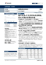 2018年中报点评：海外改善+汇兑利好托底高增速，首次中期分红彰显价值