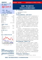 深耕广西区域市场 纯销业务持续较快增长