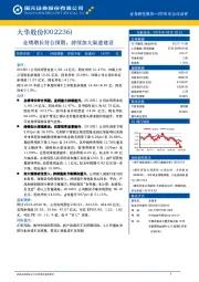 2018年公司点评：业绩增长符合预期，持续加大渠道建设