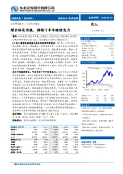 增长略有放缓，静待下半年继续发力