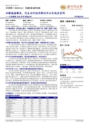 2018年半年报点评：业绩高速增长，内生与外延并举打开公司成长空间