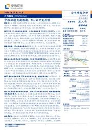 中报业绩大超预期，5G云开见月明