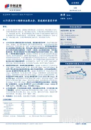 2018年中报点评：以灯具为中心辐射性拓展业务，渠道建设量质并举