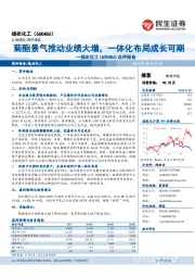 点评报告：菊酯景气推动业绩大增，一体化布局成长可期