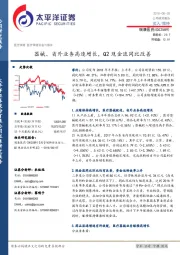 器械、省外业务高速增长，Q2现金流同比改善