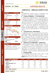 业绩略有承压，持续受益自动变替代手动变