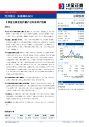 2季度业绩受到内蒙产区环保停产拖累