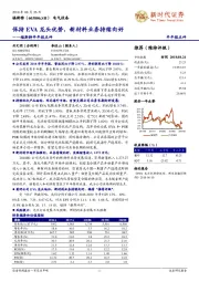 福斯特半年报点评：保持EVA龙头优势，新材料业务持续向好